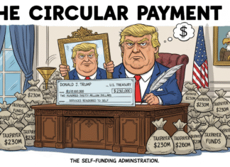 trump paying himself