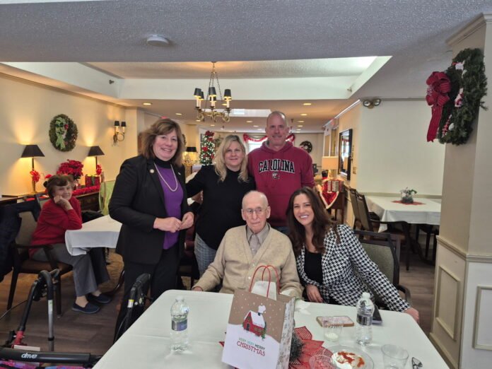 Assemblywoman Buttenschon and the Gregory Family