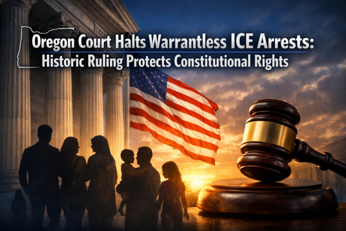 Oregon Judge Blocks Warrantless ICE Arrests